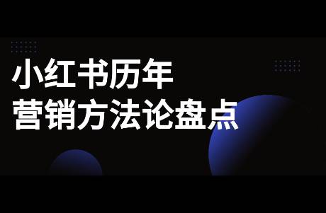 小红书历年营销方法论盘点！方法真的有用吗？