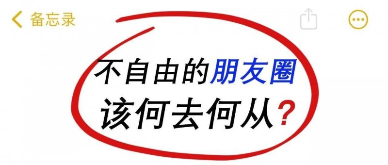 因朋友圈仅三天可见，我被领导当众批评！