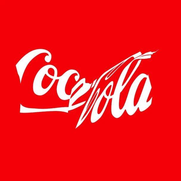 可口可乐新logo碎了