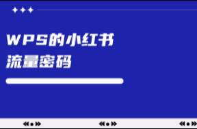 WPS为啥能做出两个小红书百万级账号？