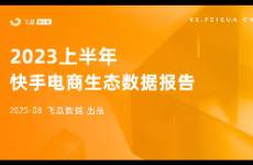 2023上半年快手电商生态数据报告 四大热门类目拆解