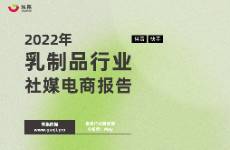 2022年乳制品行业社媒电商报告