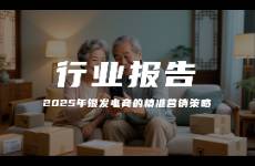 报告分享｜《2025年银发电商的精准营销策略》